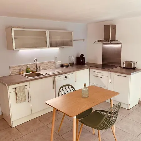 Lägenhet Independant Avec Jardin Et Acces Piscine *