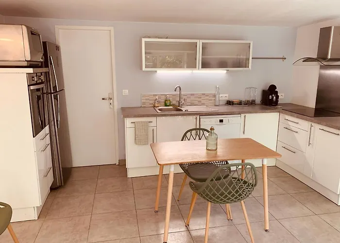 Independant Avec Jardin Et Acces Piscine